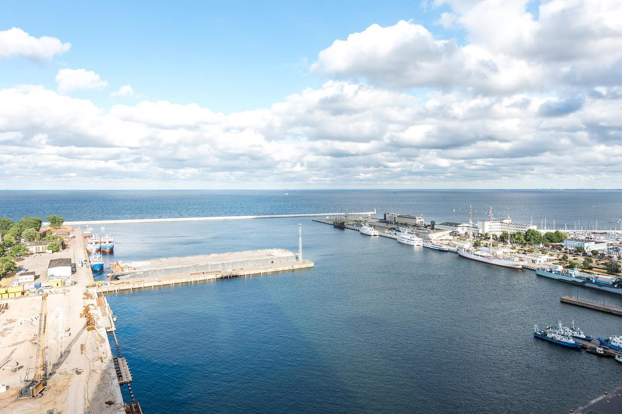 The Marine Plaza - Sea Towers Apartment Gdynia Exterior foto